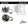 CENTRIC PARTS 402.67002 Centric Premium Hub and Bearing Assembly; With Integral ABS