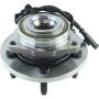 CENTRIC PARTS 402.67002E C-Tek Standard Hub and Bearing Assembly; With Integral ABS