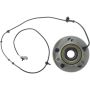 CENTRIC PARTS 402.67006E C-Tek Standard Hub and Bearing Assembly; With Integral ABS
