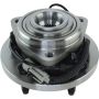 CENTRIC PARTS 402.67015E C-Tek Standard Hub and Bearing Assembly; With Integral ABS