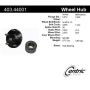 CENTRIC PARTS 403.44001 Centric Premium Hub and Bearing Hub Assembly Repair Kit