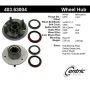 CENTRIC PARTS 403.63004 Centric Premium Hub and Bearing Hub Assembly Repair Kit