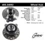 CENTRIC PARTS 405.34002 Centric Premium Hub and Bearing Assembly