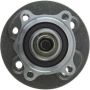 CENTRIC PARTS 405.34006E C-Tek Standard Hub and Bearing Assembly; With ABS