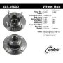 CENTRIC PARTS 405.39000 Centric Premium Hub and Bearing Assembly