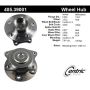 CENTRIC PARTS 405.39001 Centric Premium Hub and Bearing Assembly