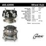 CENTRIC PARTS 405.42006 Centric Premium Hub and Bearing Assembly