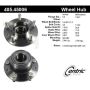 CENTRIC PARTS 405.45006 Centric Premium Hub and Bearing Assembly