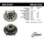 CENTRIC PARTS 405.51001 Centric Premium Hub and Bearing Assembly