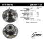 CENTRIC PARTS 405.61002 Centric Premium Hub and Bearing Assembly