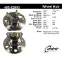 CENTRIC PARTS 405.62003 Centric Premium Hub and Bearing Assembly
