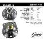 CENTRIC PARTS 405.62011 Centric Premium Hub and Bearing Assembly