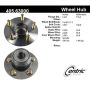 CENTRIC PARTS 405.63000 Centric Premium Hub and Bearing Assembly