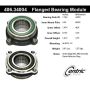 CENTRIC PARTS 406.34004 Centric Premium Flanged Wheel Bearing Module; With ABS