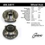 CENTRIC PARTS 406.34011 Centric Premium Hub and Bearing Assembly