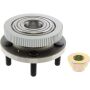 CENTRIC PARTS 406.39001E C-Tek Standard Hub and Bearing Assembly
