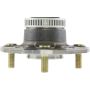 CENTRIC PARTS 406.40011E C-Tek Standard Hub and Bearing Assembly; With ABS