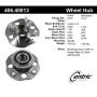 CENTRIC PARTS 406.40013 Centric Premium Hub and Bearing Assembly; With ABS