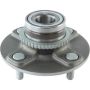 CENTRIC PARTS 406.42001E C-Tek Standard Hub and Bearing Assembly; With ABS