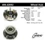 CENTRIC PARTS 406.42002 Centric Premium Hub and Bearing Assembly; With ABS