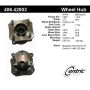CENTRIC PARTS 406.42003 Centric Premium Hub and Bearing Assembly; With ABS