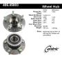 CENTRIC PARTS 406.45003 Centric Premium Hub and Bearing Assembly; With ABS