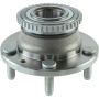 CENTRIC PARTS 406.45004E C-Tek Standard Hub and Bearing Assembly; With ABS