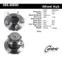 CENTRIC PARTS 406.46000 Centric Premium Hub and Bearing Assembly; With ABS Tone Ring