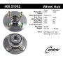 CENTRIC PARTS 406.51002 Centric Premium Hub and Bearing Assembly; With ABS Tone Ring
