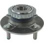 CENTRIC PARTS 406.51004E C-Tek Standard Hub and Bearing Assembly; With ABS Tone Ring