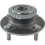 CENTRIC PARTS 406.51004E C-Tek Standard Hub and Bearing Assembly; With ABS Tone Ring