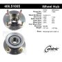 CENTRIC PARTS 406.51005 Centric Premium Hub and Bearing Assembly; With ABS Tone Ring