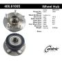 CENTRIC PARTS 406.61005 Centric Premium Hub and Bearing Assembly; With ABS Tone Ring