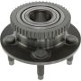 CENTRIC PARTS 406.61009 Centric Premium Hub and Bearing Assembly; With ABS Tone Ring