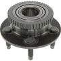 CENTRIC PARTS 406.61009 Centric Premium Hub and Bearing Assembly; With ABS Tone Ring