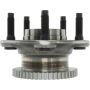 CENTRIC PARTS 406.61011E C-Tek Standard Hub and Bearing Assembly; With ABS Tone Ring