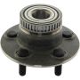 CENTRIC PARTS 406.63002E C-Tek Standard Hub and Bearing Assembly; With ABS