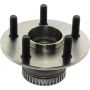 CENTRIC PARTS 406.63002E C-Tek Standard Hub and Bearing Assembly; With ABS