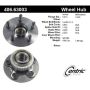 CENTRIC PARTS 406.63003 Centric Premium Hub and Bearing Assembly; With ABS Tone Ring