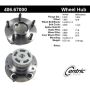 CENTRIC PARTS 406.67000 Centric Premium Hub and Bearing Assembly; With ABS Tone Ring