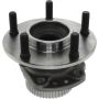 CENTRIC PARTS 406.67000E C-Tek Standard Hub and Bearing Assembly; With ABS Tone Ring
