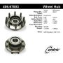 CENTRIC PARTS 406.67003 Centric Premium Hub and Bearing Assembly; With ABS Tone Ring