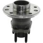 CENTRIC PARTS 407.38002E C-Tek Standard Hub and Bearing Assembly; With Integral ABS