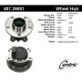 CENTRIC PARTS 407.39001 Centric Premium Hub and Bearing Assembly; With Integral ABS
