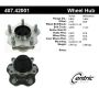 CENTRIC PARTS 407.42001 Centric Premium Hub and Bearing Assembly; With Integral ABS
