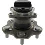 CENTRIC PARTS 407.42001E C-Tek Standard Hub and Bearing Assembly; With Integral ABS