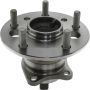 CENTRIC PARTS 407.44000E C-Tek Standard Hub and Bearing Assembly; With Integral ABS