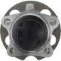 CENTRIC PARTS 407.44004E C-Tek Standard Hub and Bearing Assembly; With Integral ABS