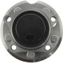 CENTRIC PARTS 407.44008E C-Tek Standard Hub and Bearing Assembly; With Integral ABS