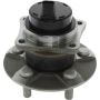 CENTRIC PARTS 407.44012E C-Tek Standard Hub and Bearing Assembly; With Integral ABS